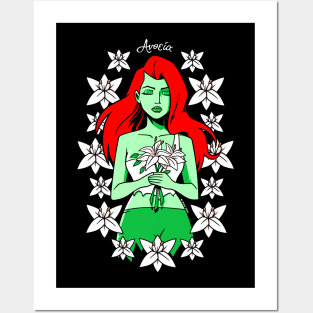 Flower Goddess Posters and Art